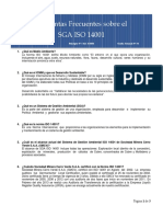 2015 - Charla Semanal NÂ° 04 - Preguntas Frecuentes SGA ISO 14001