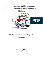 Curso de Primeros Auxilios Básicos 