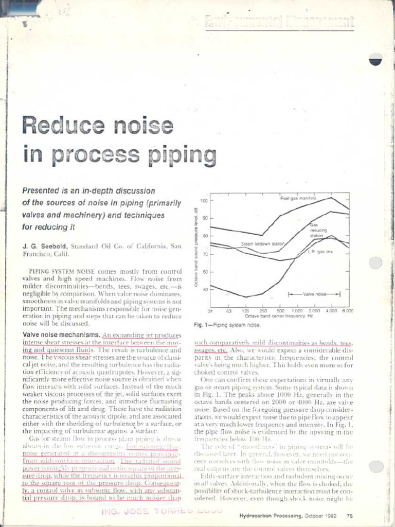 Art. Reduce Noise in Process Piping PDF