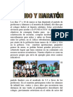 Reseña partido y maratón Colegio Pinosierra