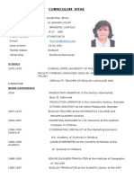 Curriculum Vitae