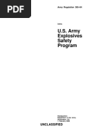 AR 385-64 - U.S. Army Explosives Safety Program