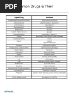 Antibiotic Classification and Names List | PDF | Clinical Medicine ...