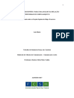 ESPECTADORES/ESPIÕES: PARA UMA ANÁLISE DA RELAÇÃO PERFORMANCE/CORPO/ARQUIVO Apontamento Sobre o Projeto Espiões de Filipa Francisco