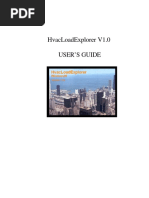 HvacLoadExplorer Manual