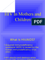 HIV in Mothers and Children