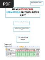 Activity Card Conditional Formatting