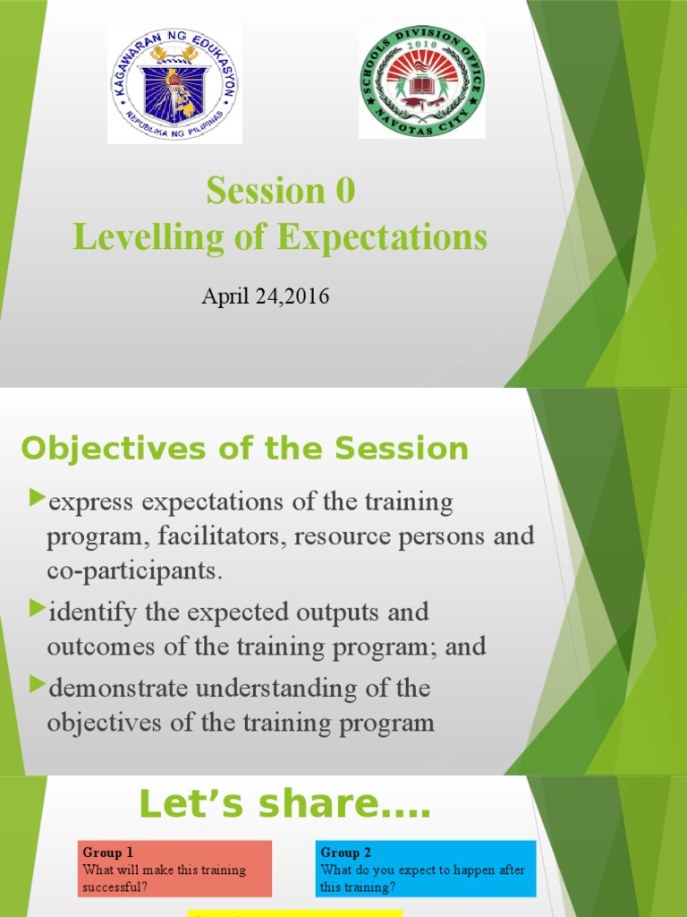 Levelling of Expectations