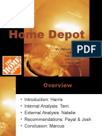 Home Depot: By: Marcus Gadson Natalie Hill Terri Menser Josh Nichols Payal Patel Harris Weinstein