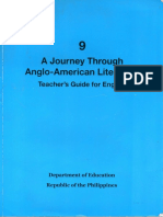 Grade 9 A Journey Through Anglo American Literature Teacher S Guide For English Module 1 PDF