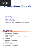 Momentum Tranfer