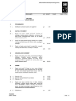 UN Car Park Construction Cost Estimate