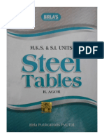 Steel Tables by R Agor PDF