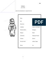 Bahasa Inggeris Penulisan (Sample)