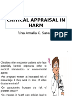 Critical Appraisal in Harm