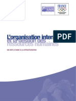 L'organisation Interne Et La Gestion Des Ressources Humaines PDF