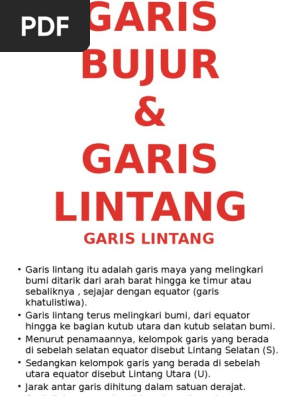 Lintang Utara In English