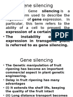 Gene Silenciing