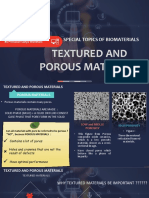Textured and Porous Materials