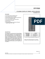 Stv7620 - Plasma Display Panel Scan Driver