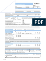 Ficha de aprovação de subempreiteiro