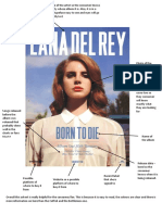 Lana Del Rey Album Advert 
