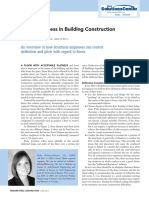 Floor Levelness in Building Construction