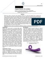 Surgical Sutures - An Overview