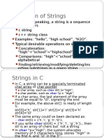 Understanding Strings in C and C