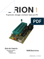 Manual Programador PIC Orion