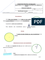 Círculo e Circunferência Matemática 6º Ano