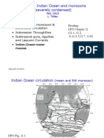 Indian Ocean and Monsoons