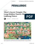 Tibet's Secret Temple: The Long-Hidden Tantric Murals of Lukhang Palace