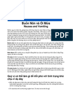 Bu N Nôn Và Ói M A: Nausea and Vomiting