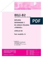 Ail Dili-b2 Test Modello 11