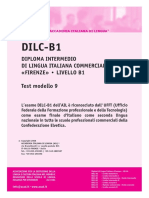 Ail Dilc-b1 Test Modello 9