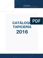 Catalogo Tapiceria