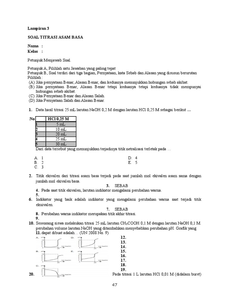Baru Lampiran 3 Soal Copy Docx