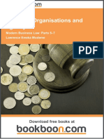 Business Organisations and Agency PDF