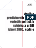 Analiza predizbornih poruka vodecih politickih subjekata u BiH - Izbori 2006.pdf
