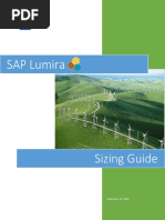 Lumira Sizing