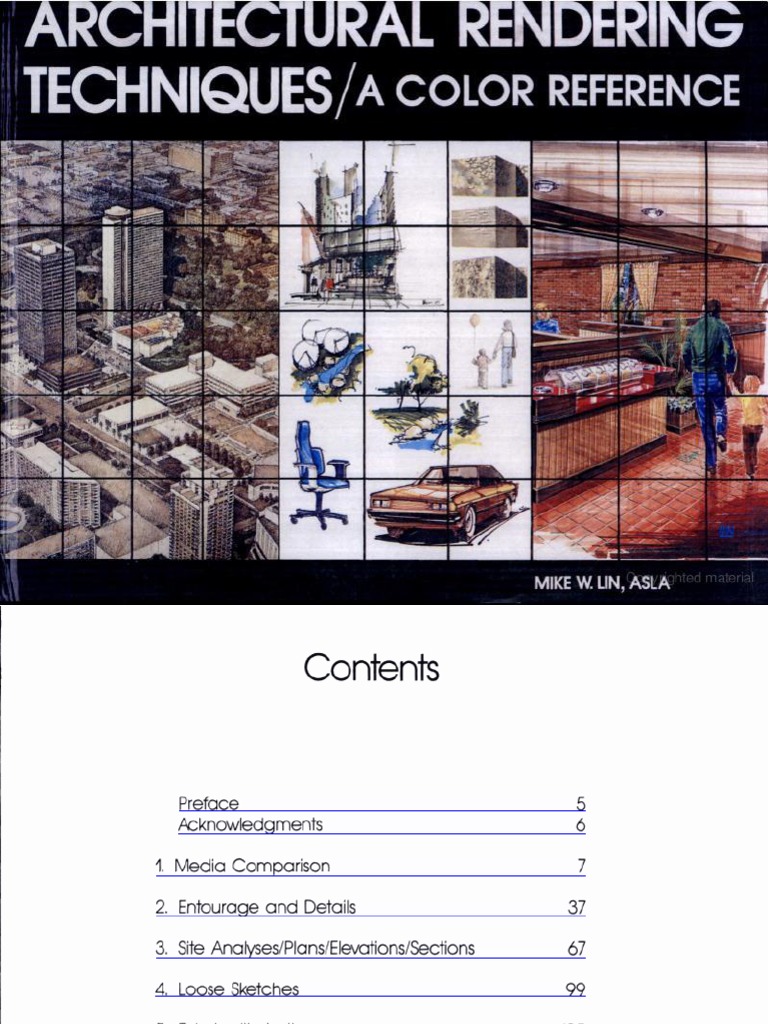 Architecture Ebook Architectural Rendering Techniques PDF | PDF