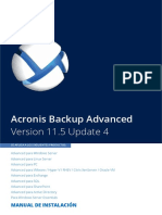 AcronisBackupAdvanced 11.5 Installguide Es-ES