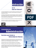 Administración en la UP