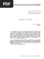 Herrero, f. a Ética de Kant