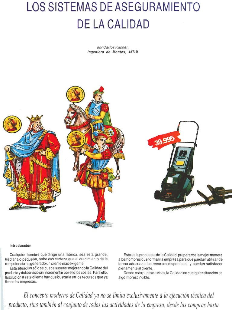 Los Sistemas de Aseguramiento de La Calidad PDF | PDF | Calidad ...