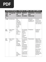 Unterrichtsplan 4