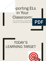 supporting els in your classroom