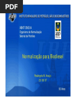 Normalização Para Biodiesel