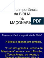 A Bíblia Na Maçonaria PDF